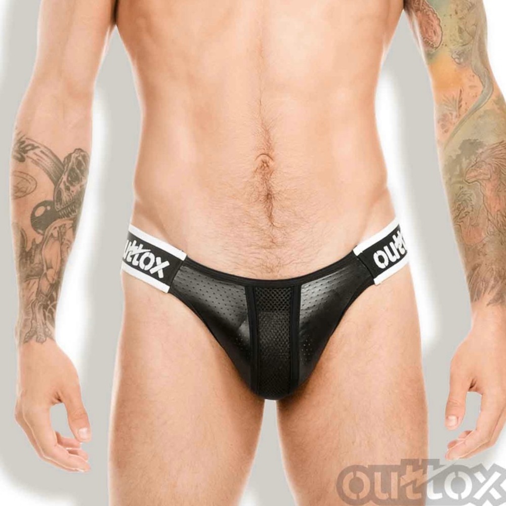 Outtox Black Low Rise Jockstrap  JS144-90-S